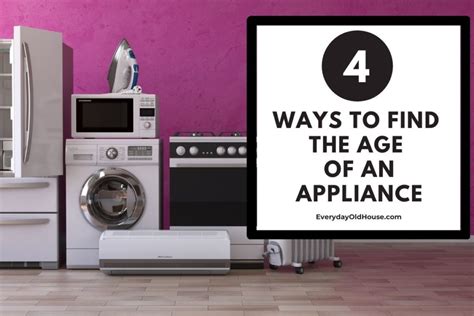 appliance dating